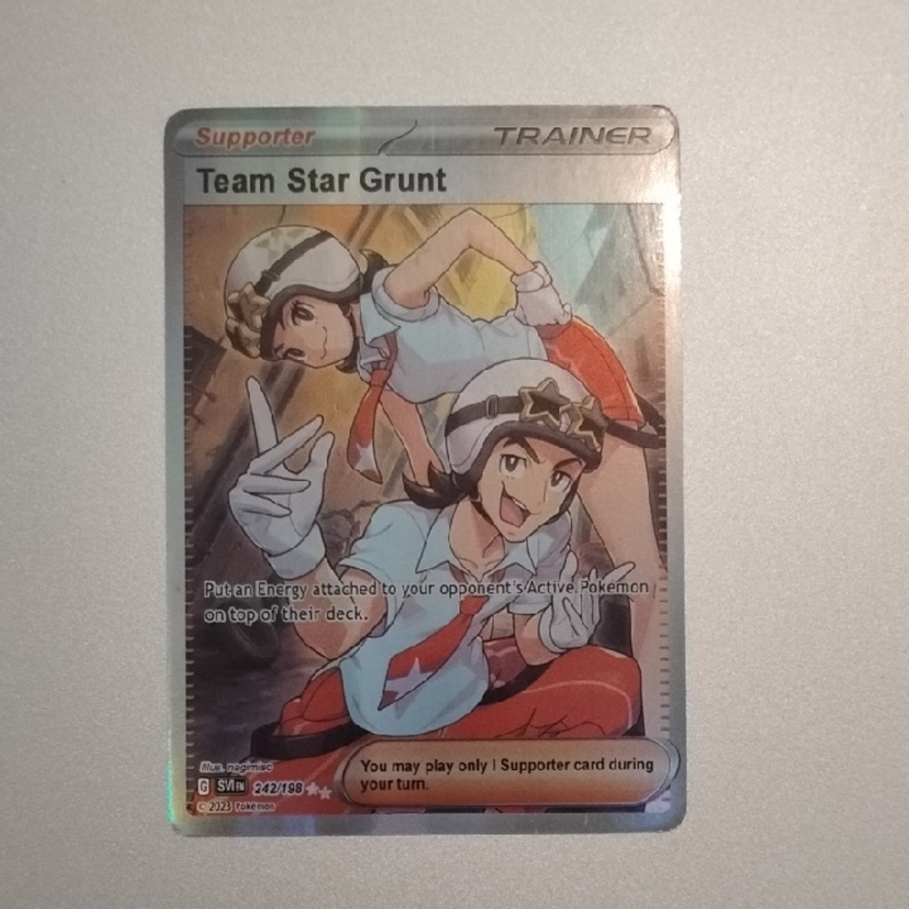 Team Star Grunt Pokémon Card